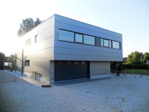 staalbouwwoning Vollezele